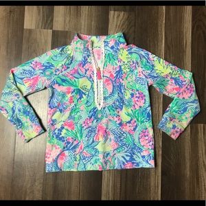 EUC Lilly Pulitzer Mermaid Popover sz 6-7